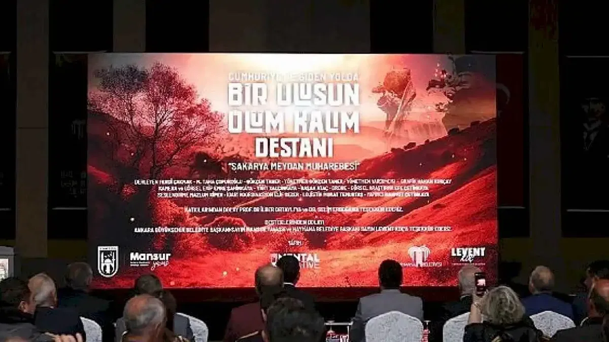 Sakarya Meydan Muharebesi Belgeselinin Galası Yapıldı