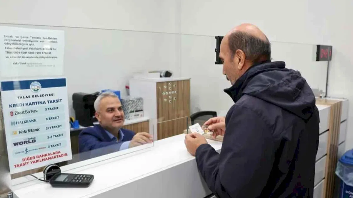 Kayseri Talas'ta hafta sonu vezneler açık