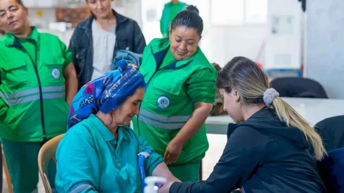 Muğla Milas'ta belediye personeline sağlık taraması