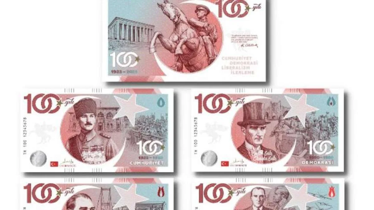 Cumhuriyet’in asırlık öyküsüne hatıra banknot