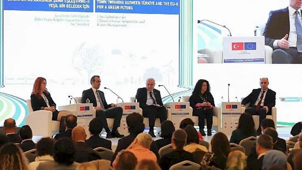 Türkiye Belediyeler Birliğini TBB, iklim değişikliğine uyum ve yaşamsal su kaynakları çalıştayı düzenledi