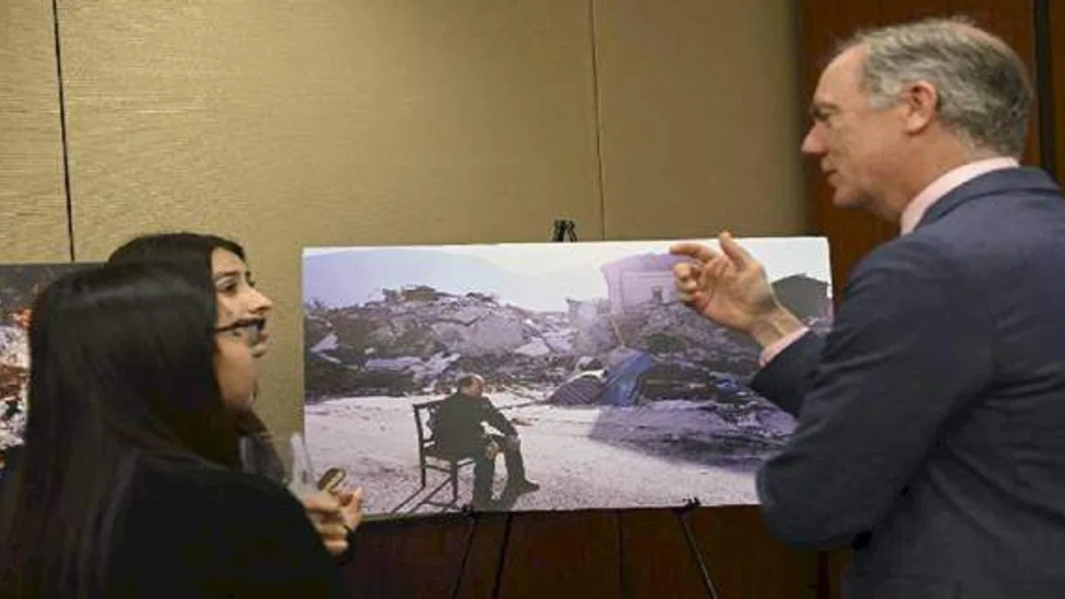 ABD Kongresi’nde "Asrın afeti"nin fotoğrafları sergilendi