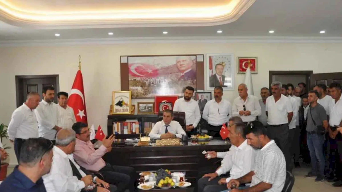 AK Parti İl Başkanı ilk ziyareti Sason’a gerçekleştirdi