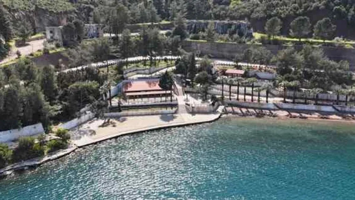 Marmaris Eğitim ve Rekreasyon Tesisi halkın hizmetine açılmaya hazırlanıyor