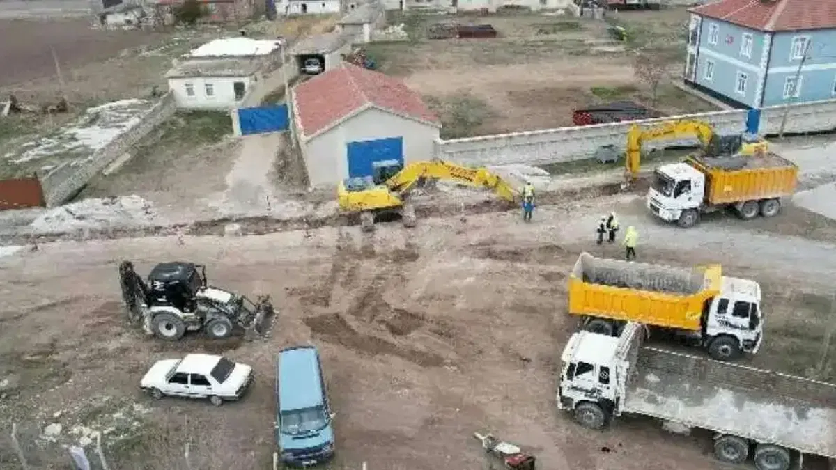 Konya'da altyapı yatırımları hız kesmiyor
