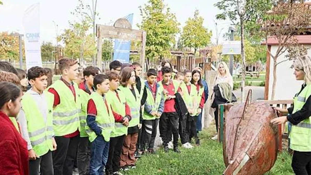 Canik'te 4856 Çocuk ve Gence Sıfır Atık Eğitimi