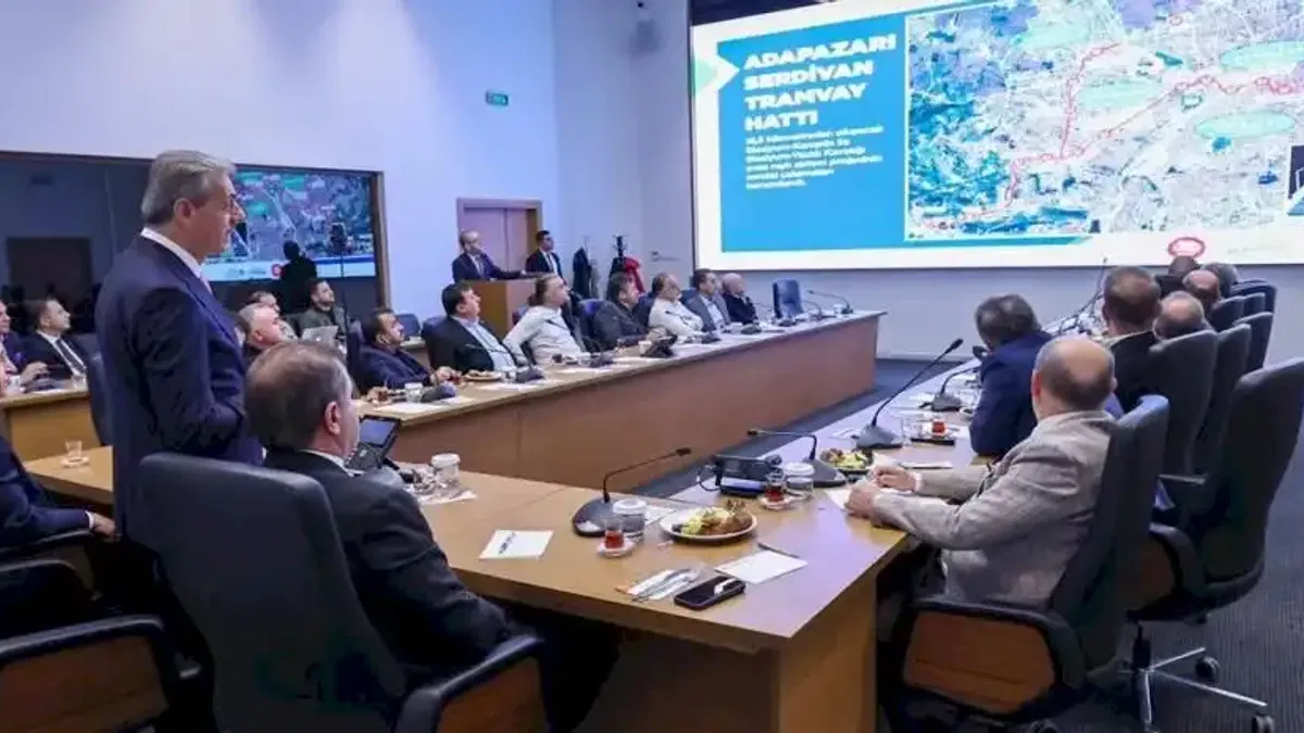 Başkan Alemdar: Sakarya’nın dört bir yanına raylarla ulaşmak istiyoruz