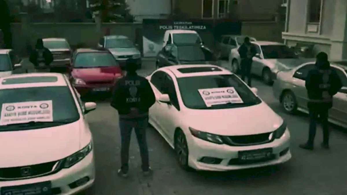 'Change araç' şebekelerine darbe! 9 ayda 407 gözaltı
