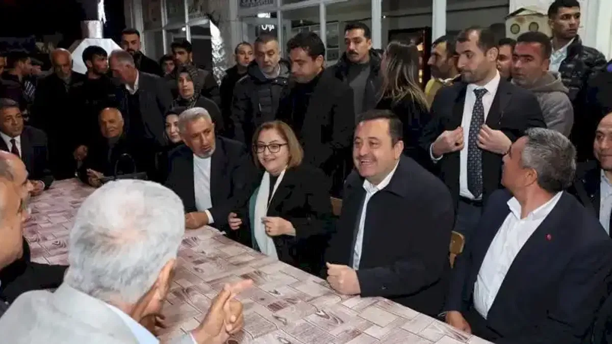 Gaziantep Karkamış'ta aynı sofrada buluştular