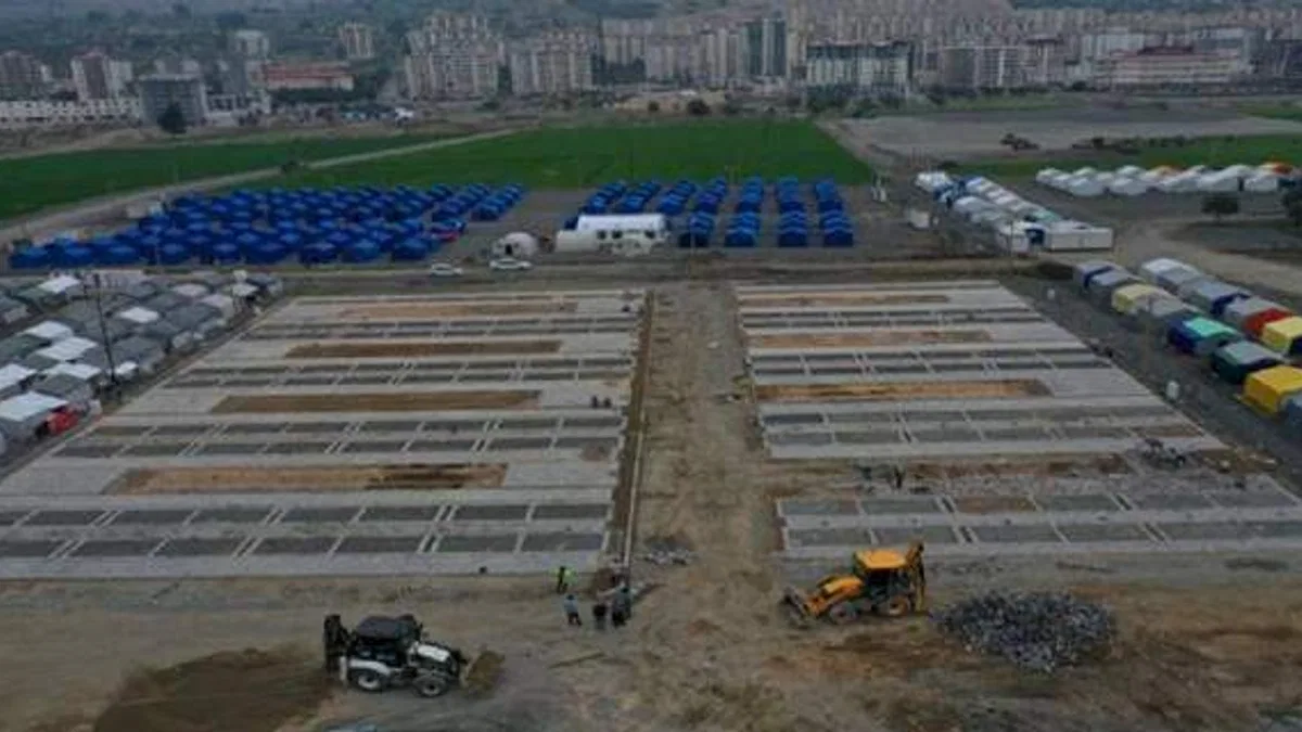 Melikgazi'den Dulkadiroğlu'na 65 konteyner