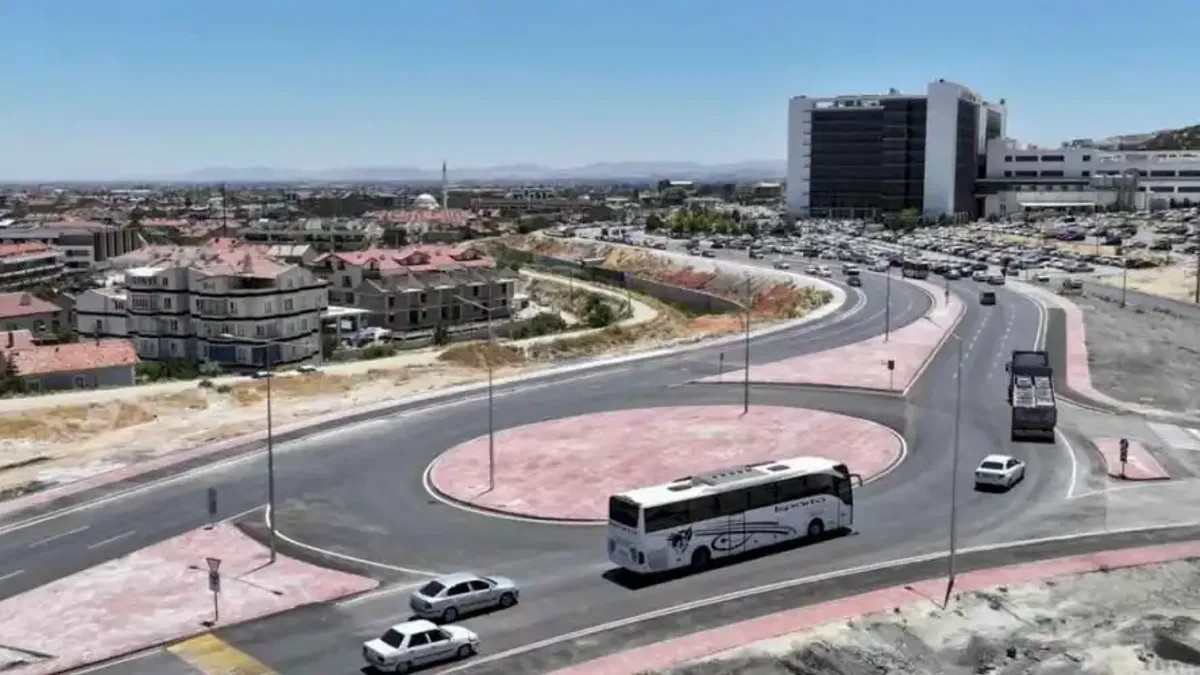 Konya'da giriş çıkışlar daha güvenli hale getirildi