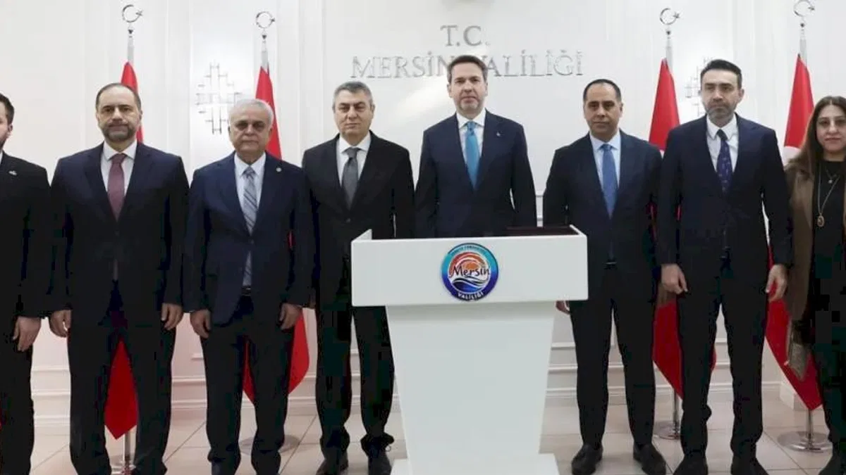 Enerjide yeni sayfa... Bakan Bayraktar Mersin’de