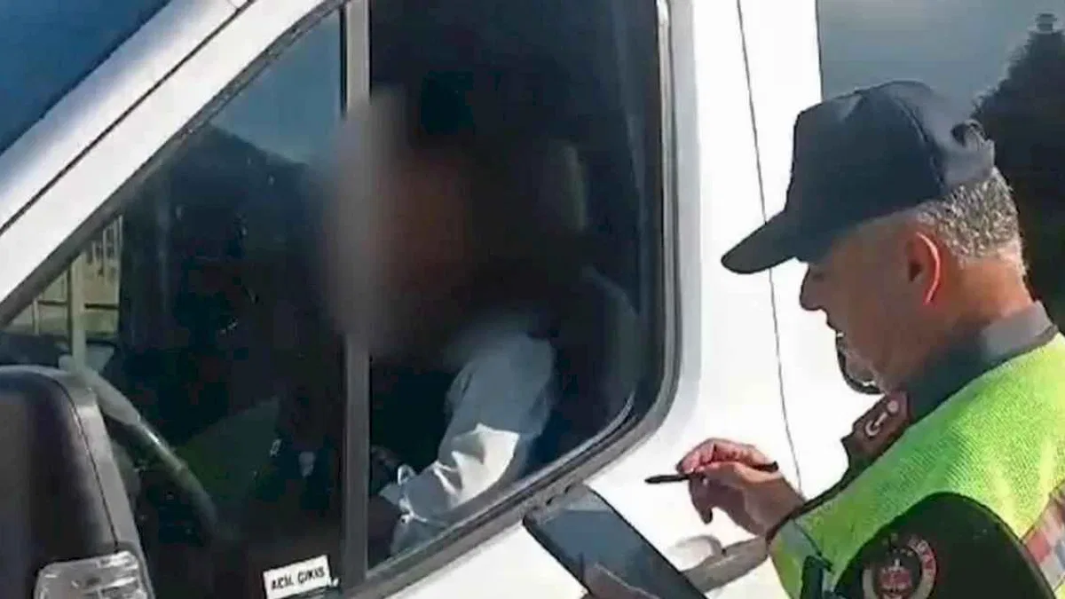 Bir haftada trafikte 475 bin sürücüye işlem