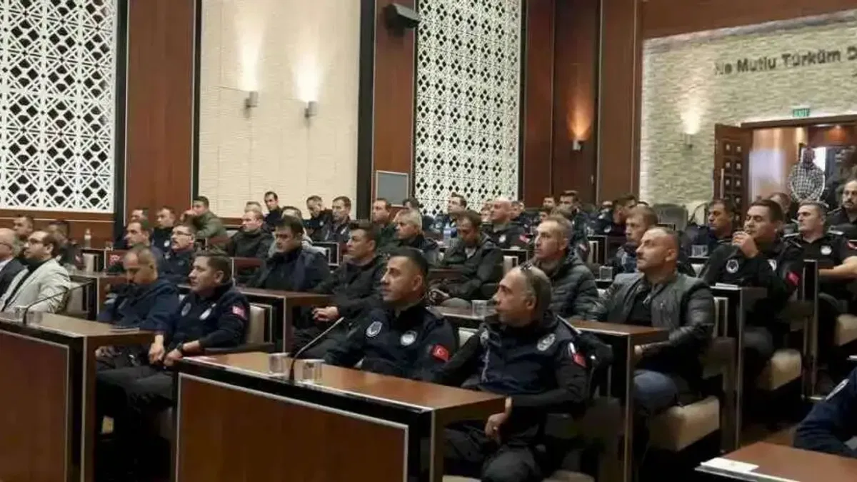 Ankara Keçiören Zabıtası’na 'Denetim ve Mevzuat' eğitimi