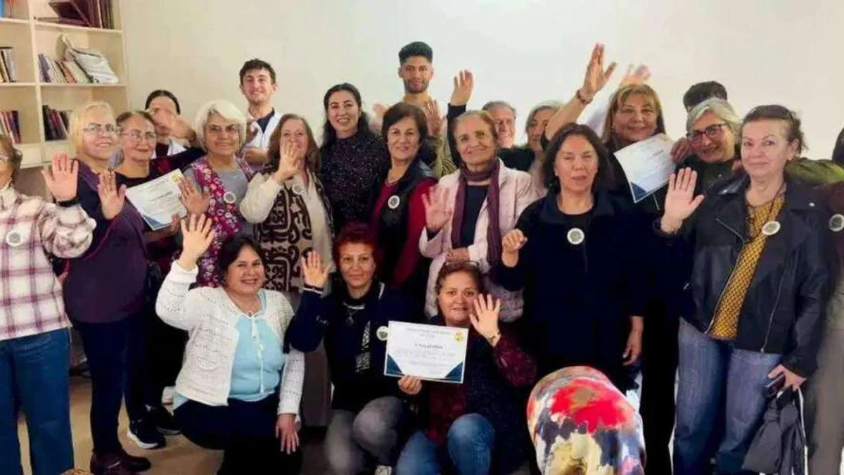 Antalya Muratpaşa’da 60 yaş üstüne sağlıklı yaşam rozeti