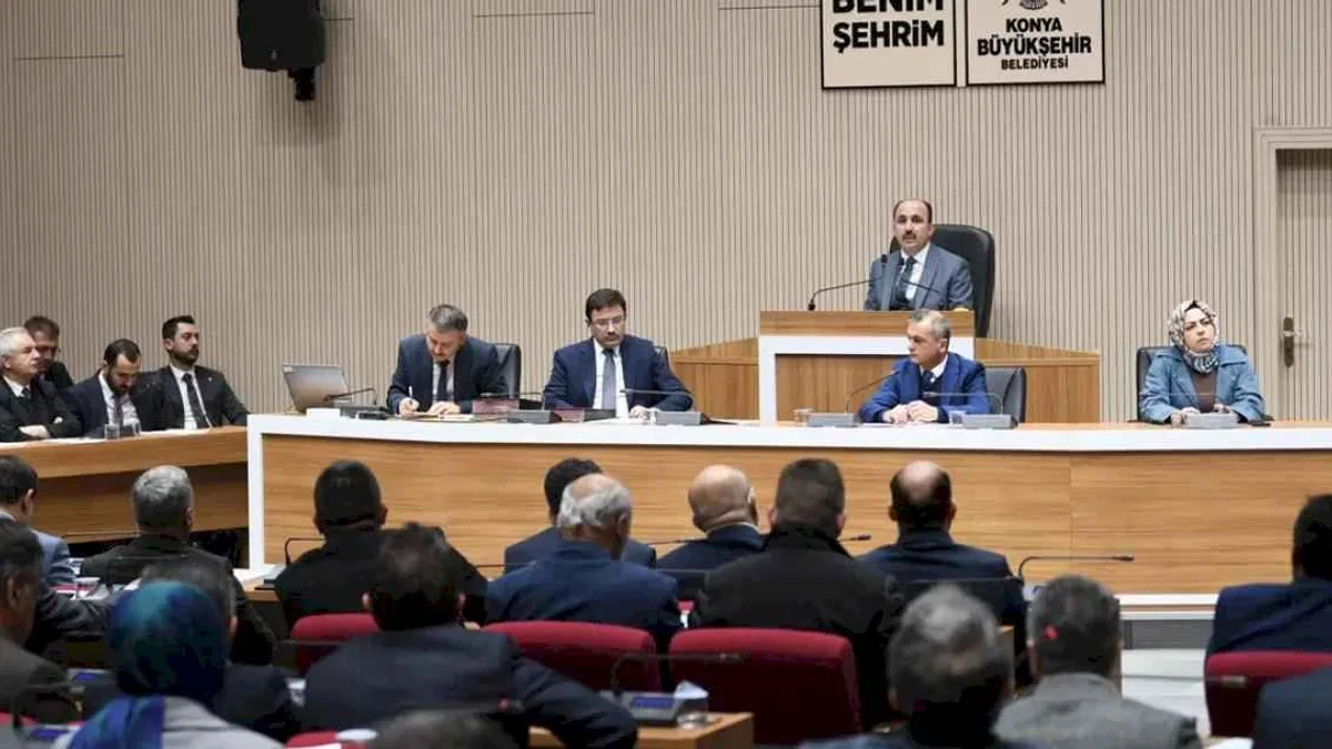 Konya'da yılı ilk meclisi toplandı