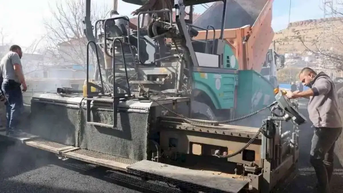 Kayseri Kepez'de konforlu ulaşım için asfalt mesaisi