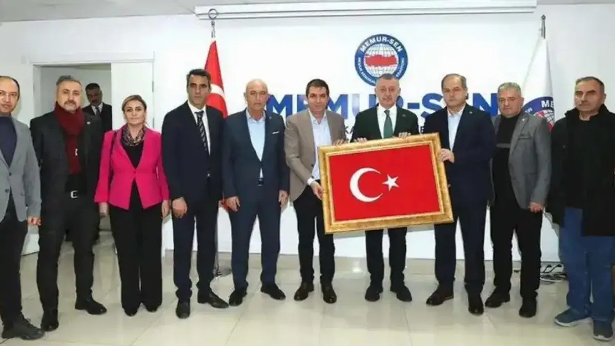Kocaeli Memur-Sen, Başkan Büyükakın'ı ağırladı