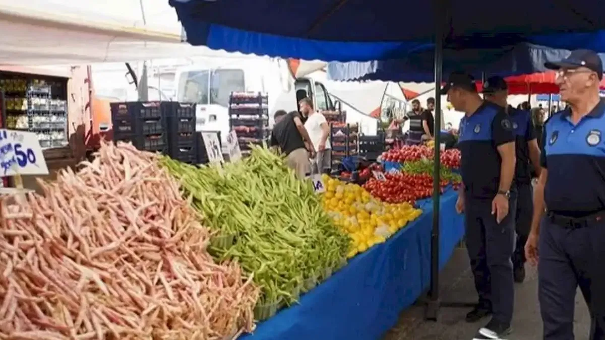Çayırova Zabıtası’ndan pazar denetimi