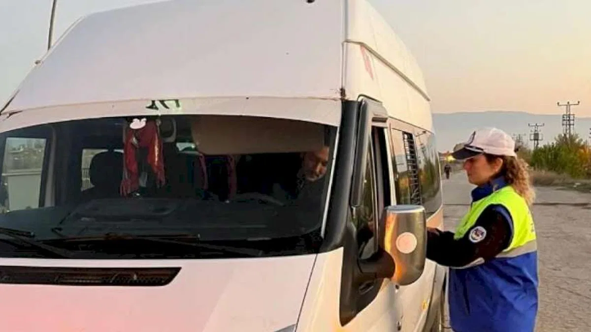 Manisa ulaşımında 'güven' denetimi