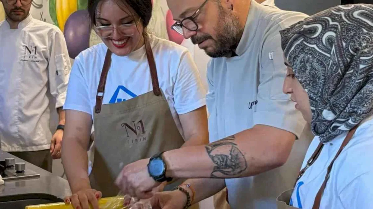 LÖSEV’den gençlere makarna yapım atölyesi