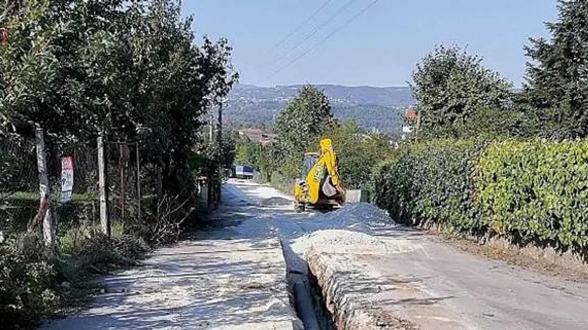 İSU, Maşukiye İçme Suyu Basma Hattı Çalışmalarına Devam Ediyor