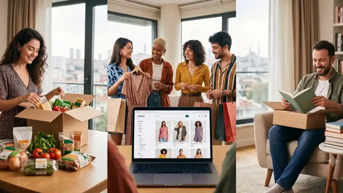 2026’nın İlk Yarısında E-Ticaretin Liderleri Belli Oldu: Gıda, Moda ve Kitap Yükselişte!