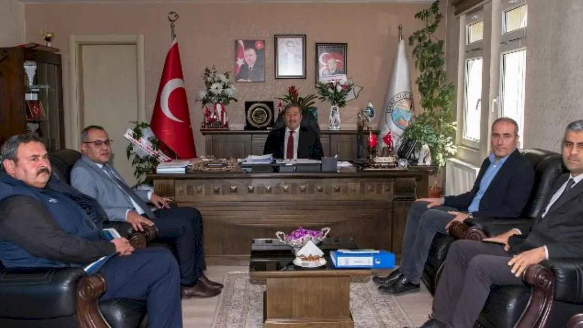 MASKİ Genel Müdürü Sinan Çeçen’den Darende’ye ziyaret