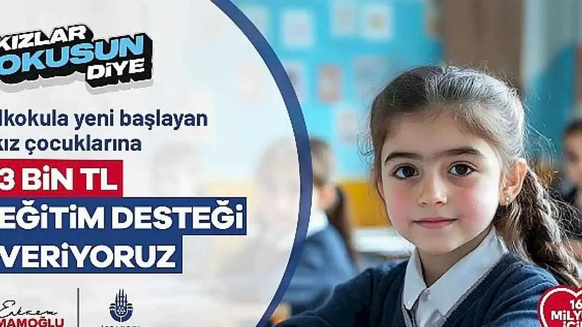 İBB, kız çocuklarının iyi eğitim alabildiği ve geleceğe umutla bakabildiği bir İstanbul var etmek için çalışmaya devam ediyor