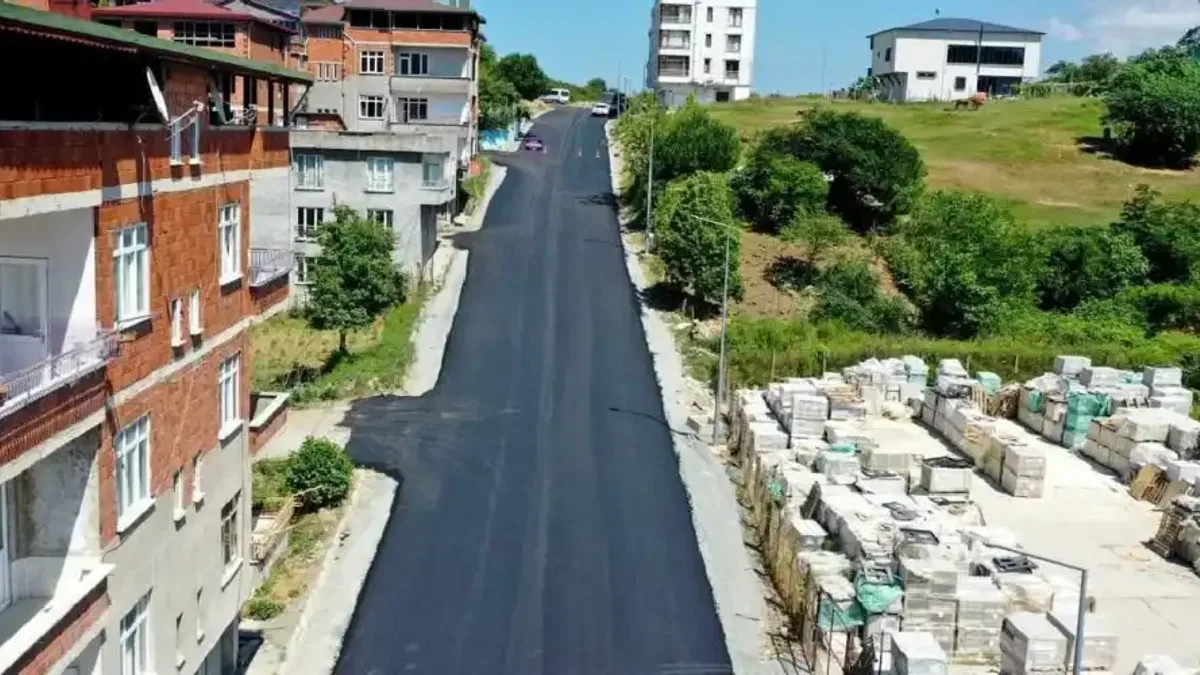 Ünye Gürecülü Mahallesi sıcak asfalta kavuştu