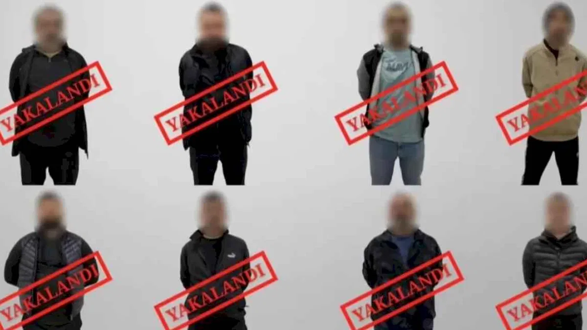 Gürcistan'da yakalanan 8 firari Türkiye'ye iade edildi
