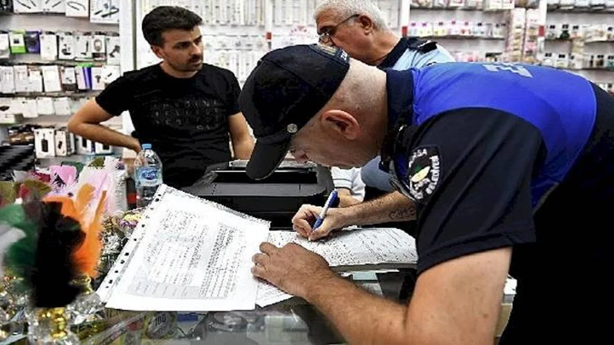 Osmangazi'de denetimler arttı yabancı tabelalar kalktı