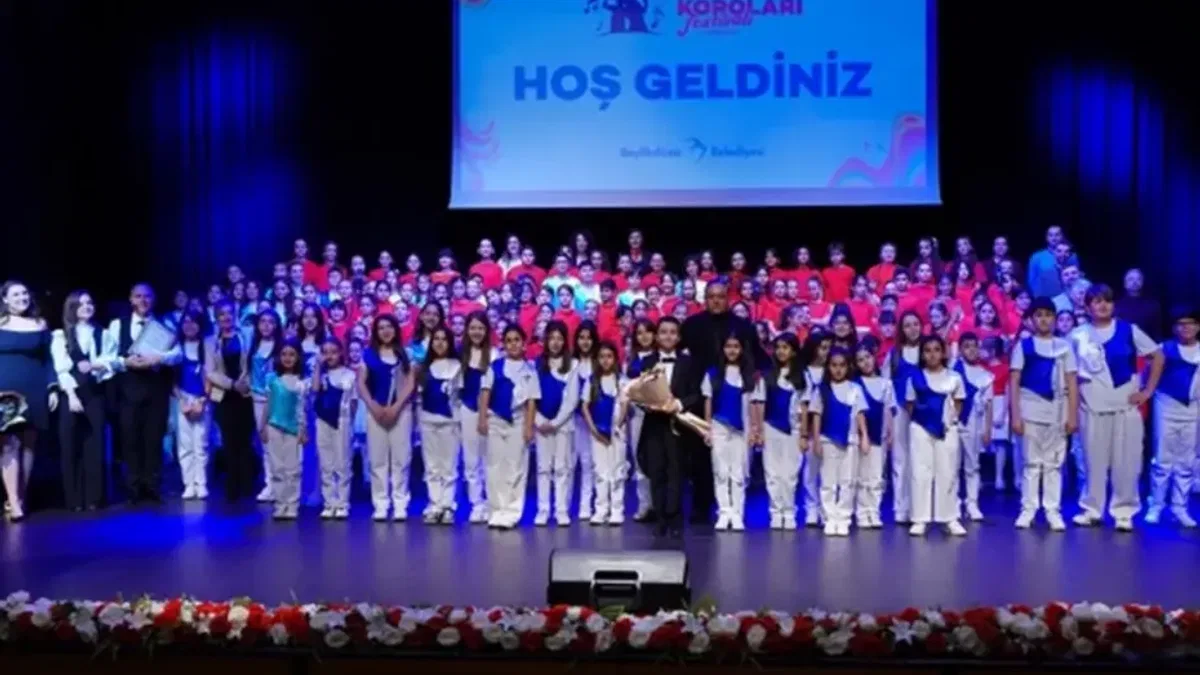 Beylikdüzü Çocuk Koroları Festivali'ne görkemli kapanış