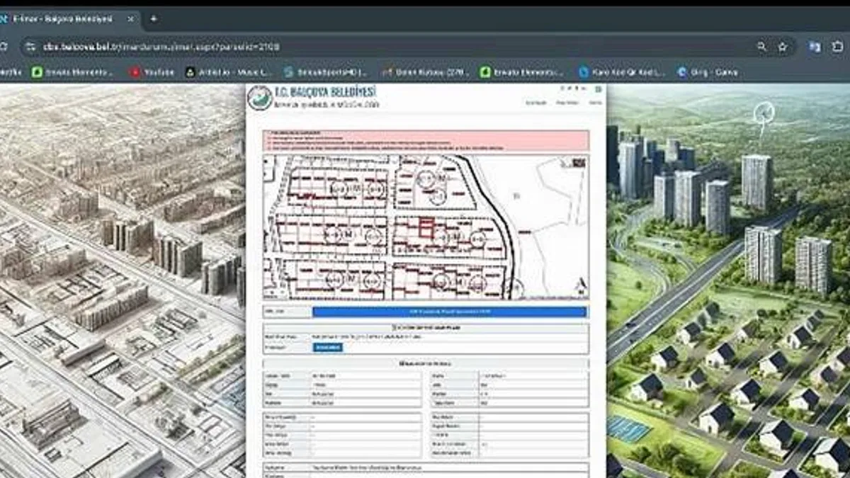 Balçova Belediyesi'nden vatandaşa e-imar kolaylığı