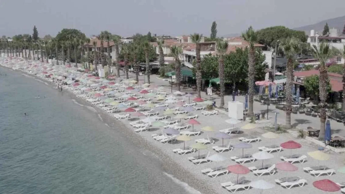 Milas'ta sahil çalışmaları tamamlandı