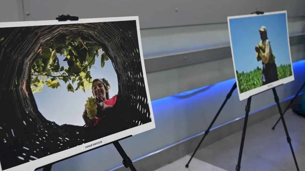 Manisa'da 'Kadının Rengi' resim sergisine yoğun ilgi