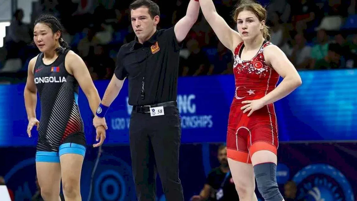 Trabzonlu milli sporcu dünya üçüncüsü oldu