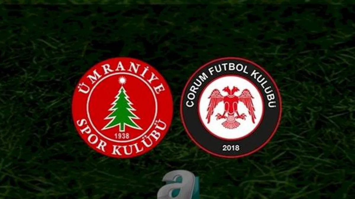 Ümraniyespor - Çorum FK maçı ne zaman? Saat kaçta? Hangi kanalda? | Trendyol 1. Lig