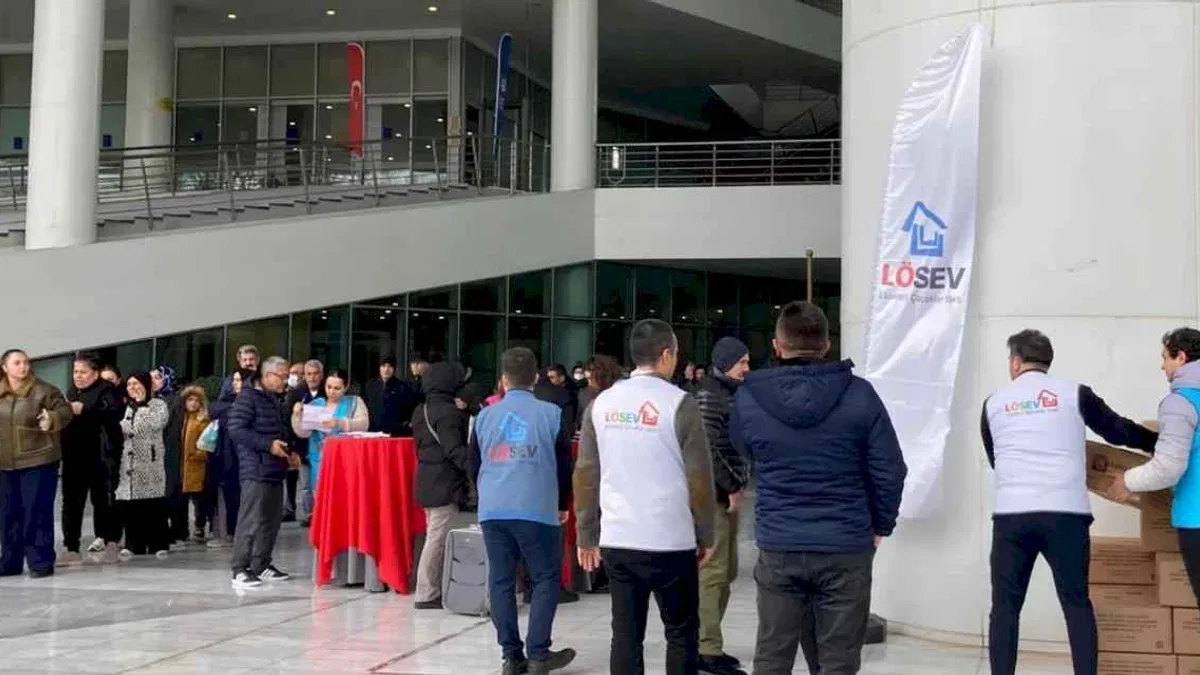 LÖSEV,kırmızı et desteğine Bursa’ da devam ediyor