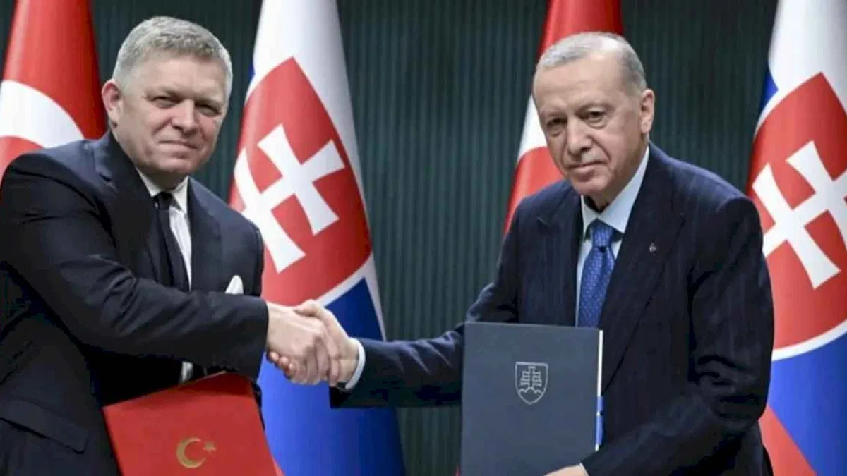 Türkiye ile Slovakya arasında 3 anlaşma imzalandı