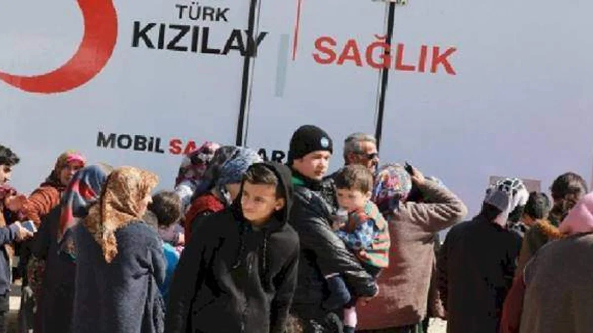 Kızılay Mobil Sağlık ekiplerinin lokasyonları güncelledi