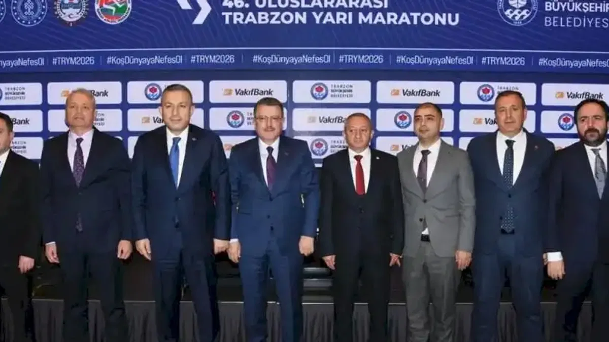Trabzon’da 46. Uluslararası Yarı Maraton tanıtıldı