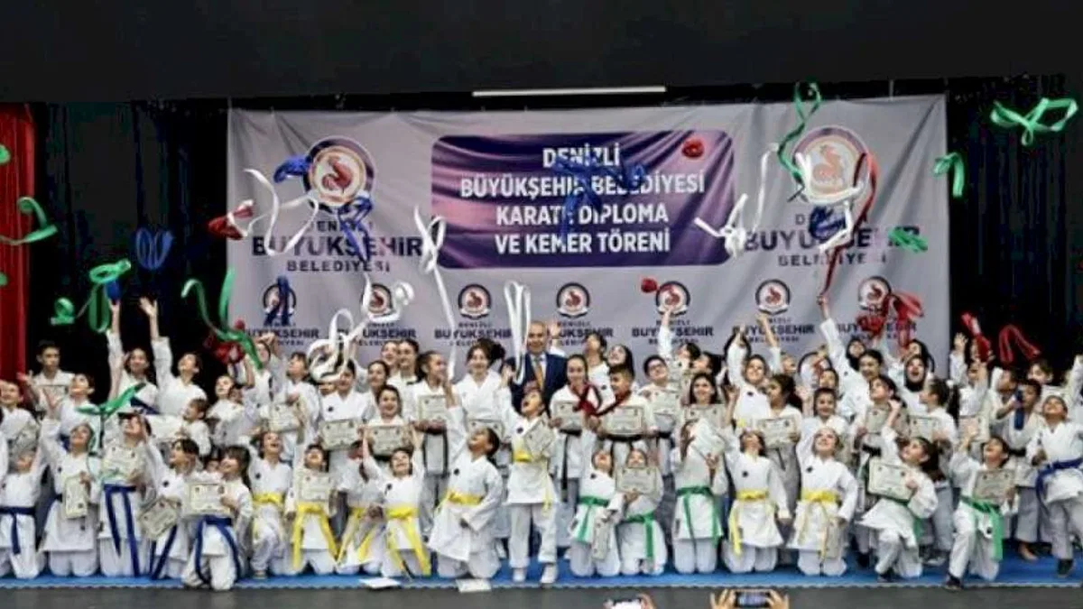 Geleceğin sporcuları Denizli Büyükşehir ile yetişiyor