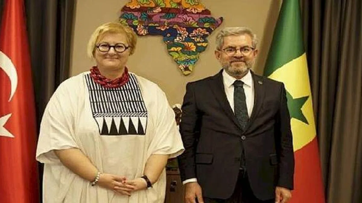 Rektör Ünüvar, Senegal Yükseköğretim Bakanı Balde ile görüştü