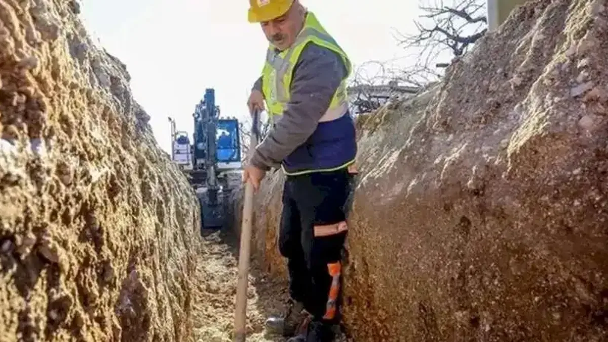 Denizli'de asbestli borular tarihe karışıyor