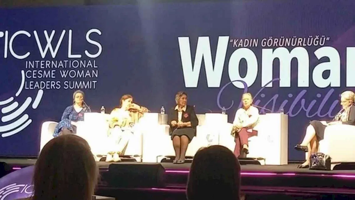 Uluslararası Kadın Liderler Zirvesi Çeşme'de yapıldı