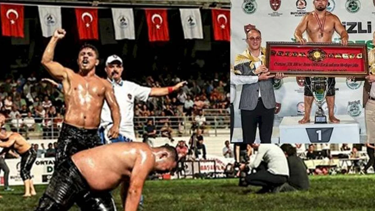 Altın kemer Yusuf Can Zeybek'in