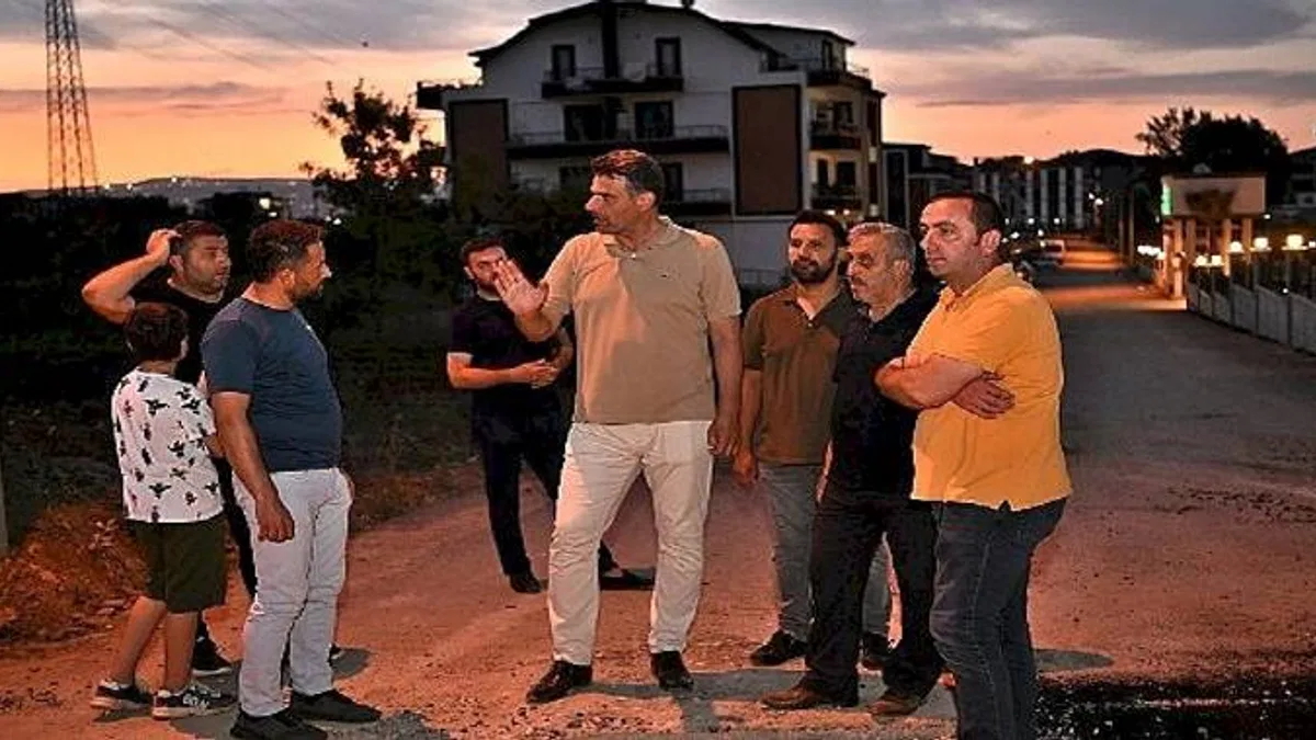 Kartepe'de Üst Yapı Seferberliği 2150 Ton Asfalt