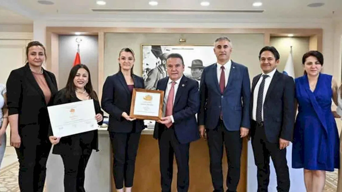 Cittaslow’dan Antalya’ya anlamlı ödül
