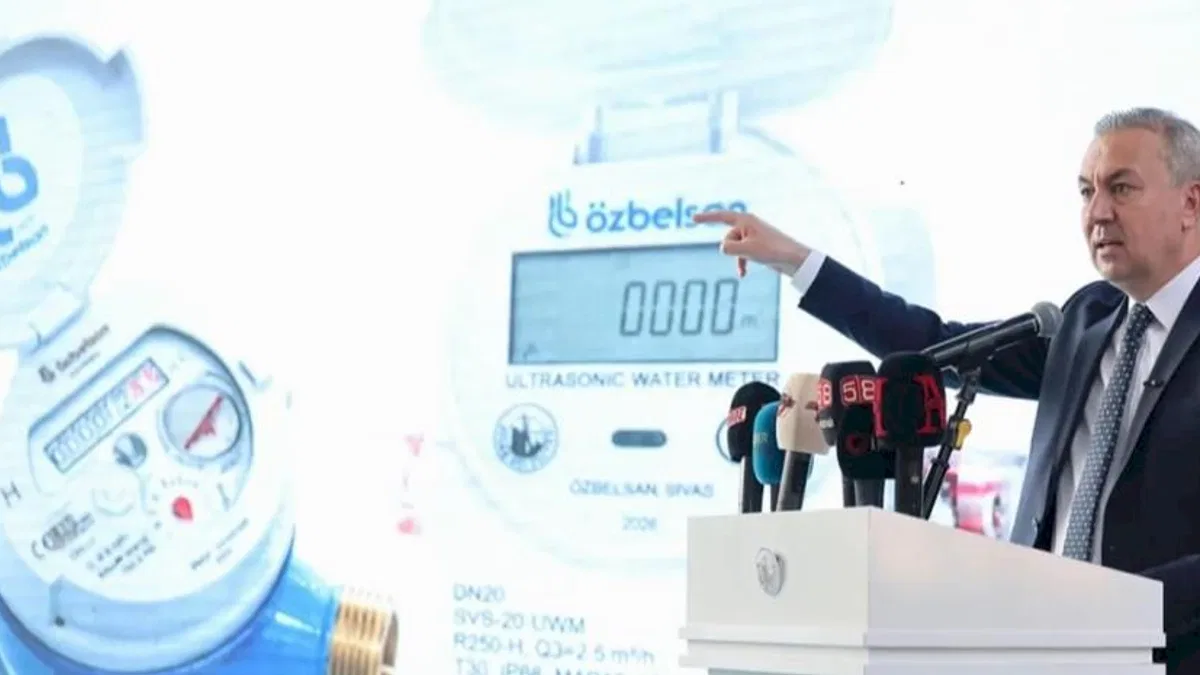 Sivas Belediyesi’nden yerli akıllı su sayacı